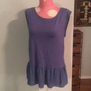 Loft Blue Blouse